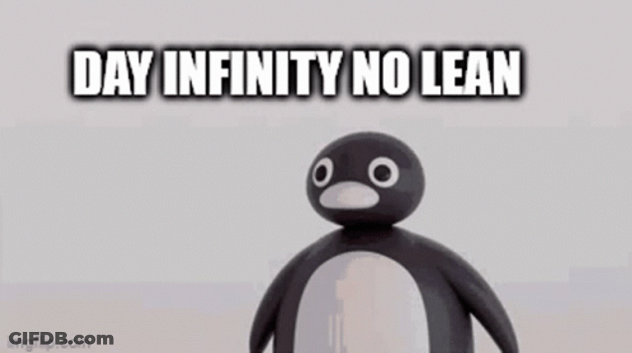 Noot Noot Says Day Infinity To Lean GIF