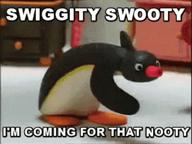 Noot Noot Says I'm Coming For That Nooty GIF