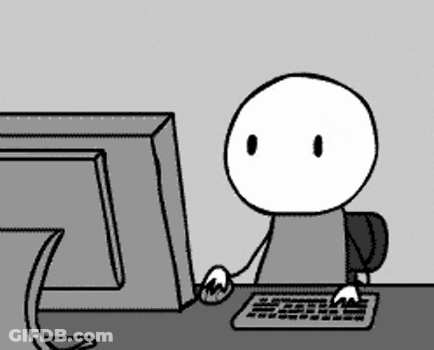 Nope Button Push GIF