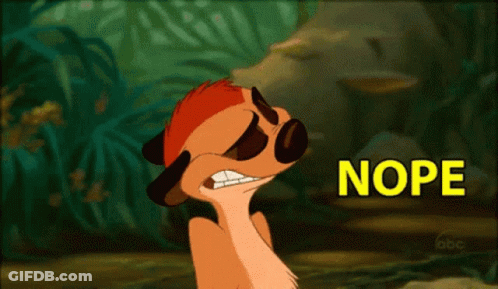 Nope GIF