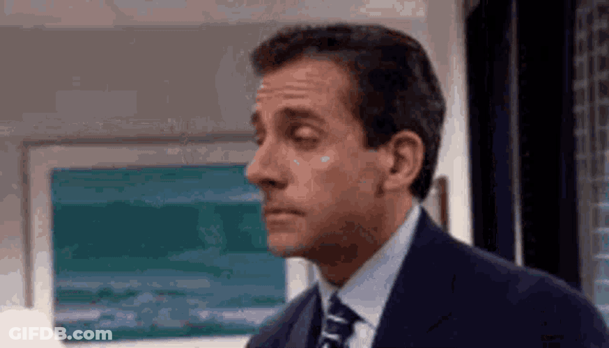 Nope Michael Scott GIF