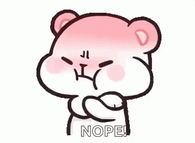 Nope Milk And Mocha GIF