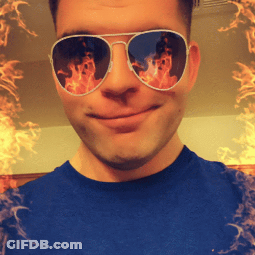 Nope Nope Nope Man Wearing Sunglasses GIF