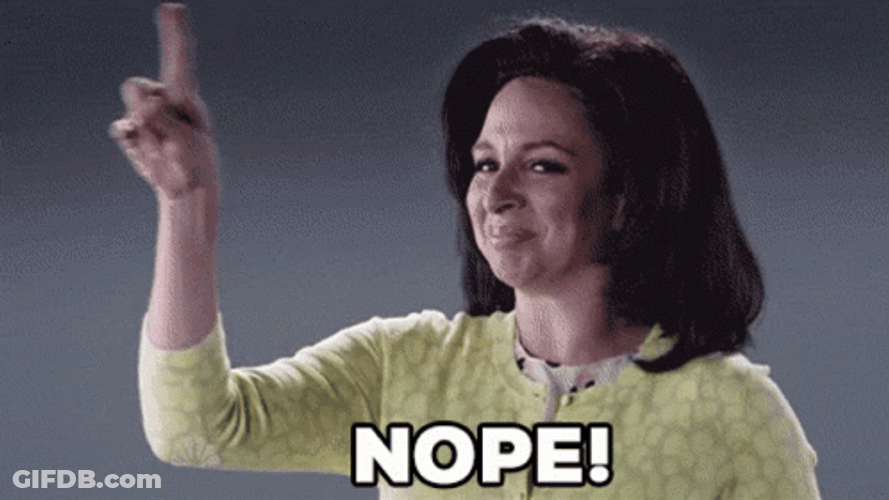 Nope Nope Nope Maya Rudolph Dancing GIF