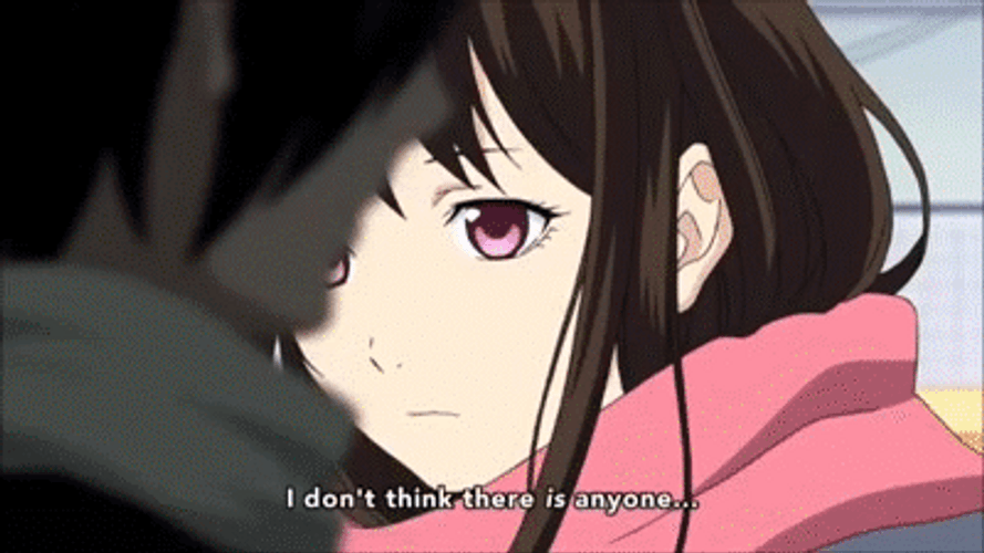Noragami Yato And Hiyari Meet Eyes GIF