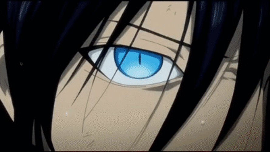 Noragami Yato Slash Rabo's Body GIF