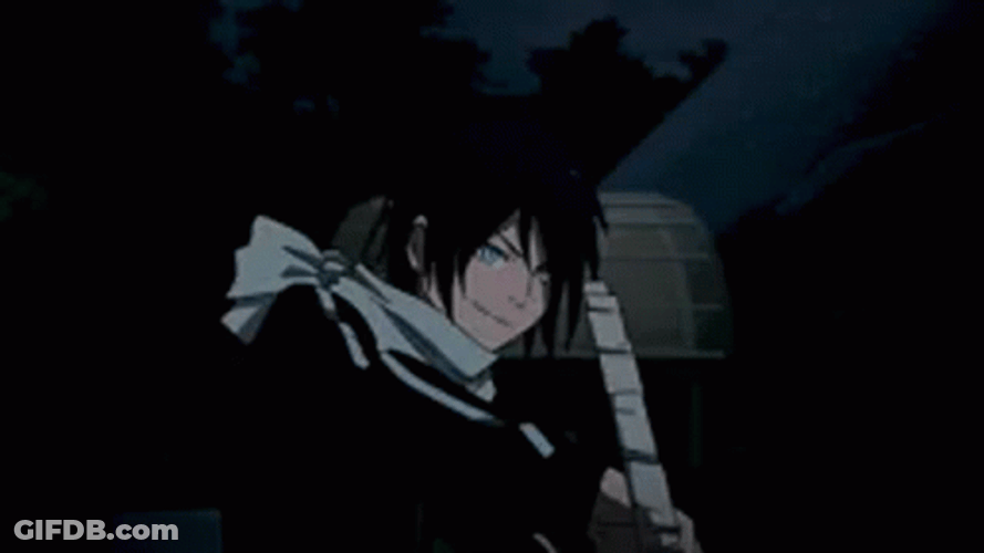 Noragami Yato Yaboku Anime Sword GIF