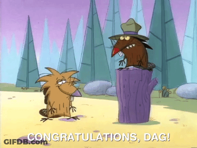 Norbert Foster Beaver Snickering GIF