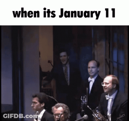 Norm Macdonald Its January 11 GIF