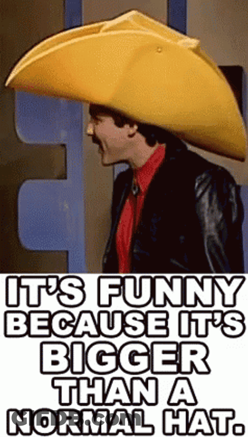 Norm Macdonald Normal Hat GIF