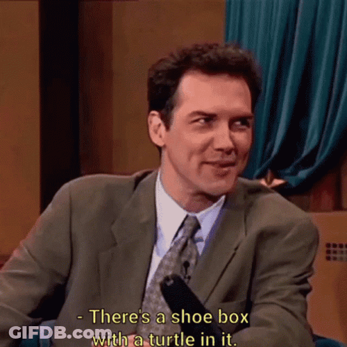 Norm Macdonald Turtle Joke GIF