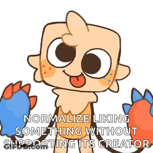 Normalize Liking Something Without Supporting Creator GIF