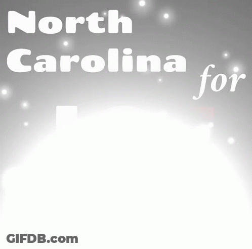 North Carolina For 2020 Poster GIF
