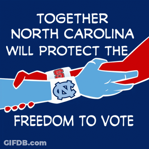 North Carolina Protecting Voting Rights GIF