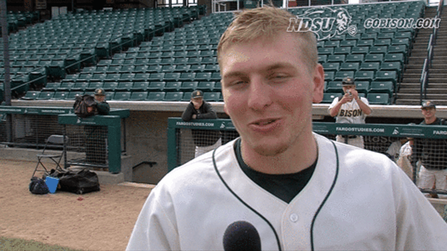North Dakota State Football Player Got Pied GIF