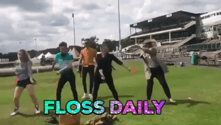 North East Floss Dance GIF