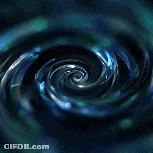 Northern Lights Crystal Whirl GIF
