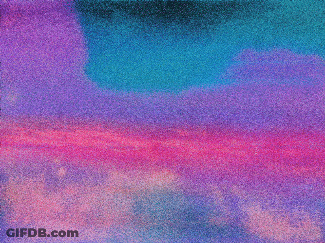 Northern Lights Gas Circulating Above GIF