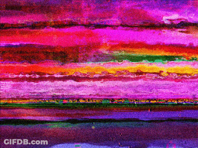 Northern Lights Gasses On Timelapse GIF