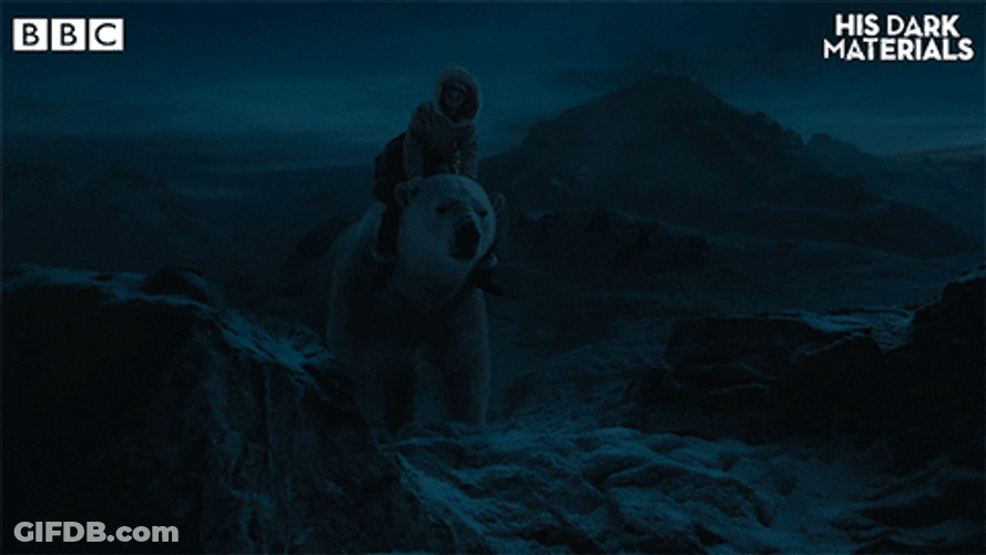 Northern Lights Scene Polaris Movie GIF
