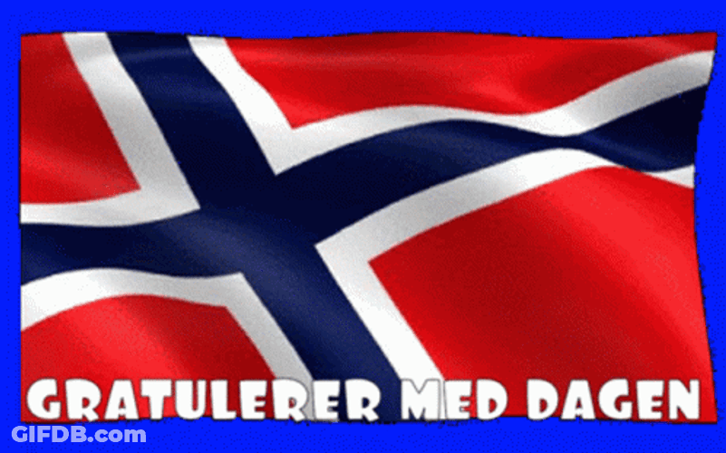 Norway Animated Flag GIF