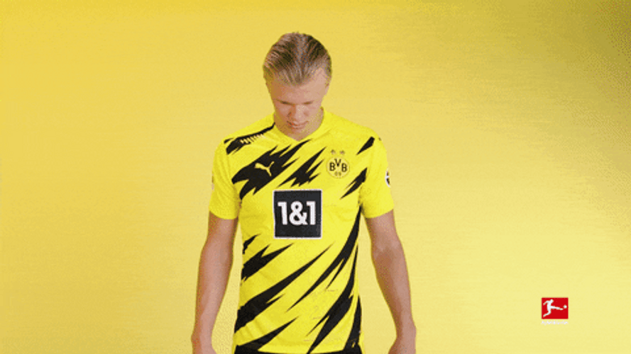 Norway Athlete Erling Haaland GIF