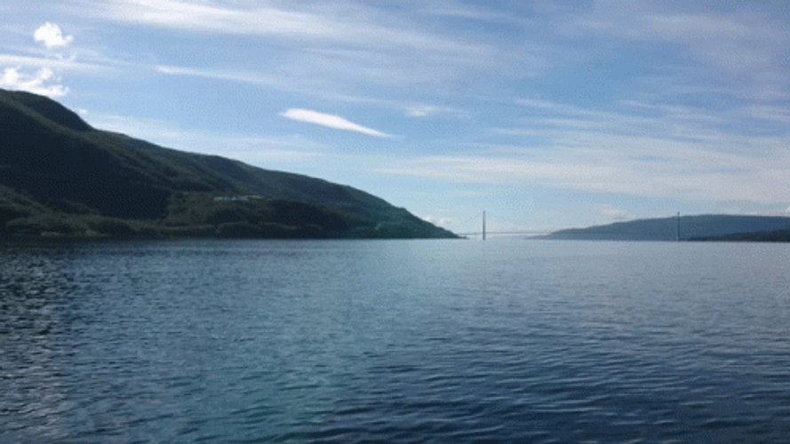 Norway Picturesque Lake GIF