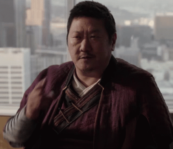 Nose Goes Benedict Wong GIF