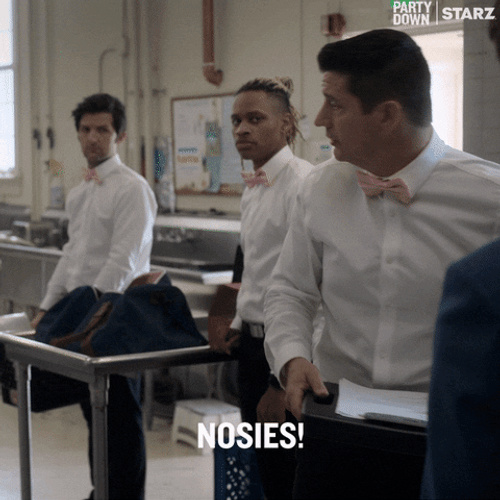 Nose Goes Party Down Ron Henry Sackson GIF