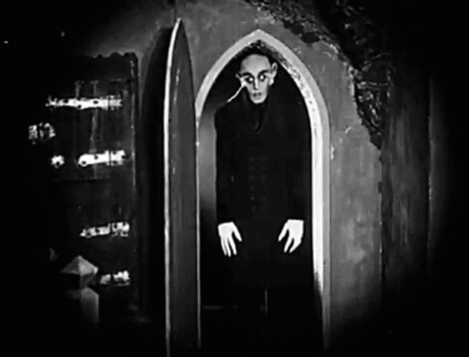 Nosferatu Door Entry GIF