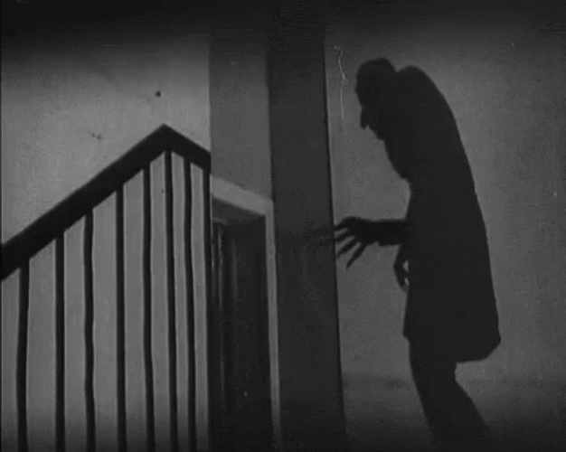 Nosferatu Shadow Animation GIF