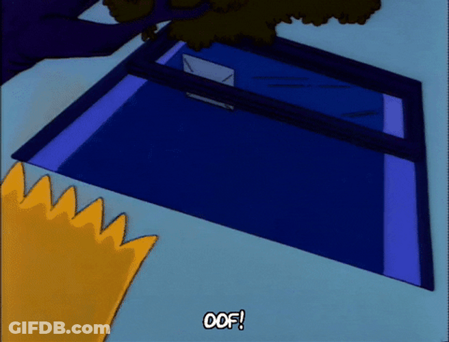 Nosy Girls From The Simpsons GIF