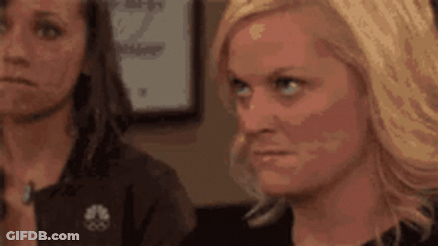 Not Amused Angry Amy Poehler GIF
