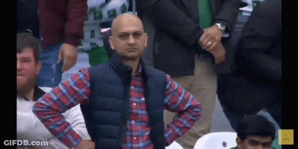 Not Amused Bald Guy Meme GIF