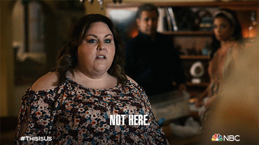 Not Another Teen Movie Chrissy Metz Not Here GIF