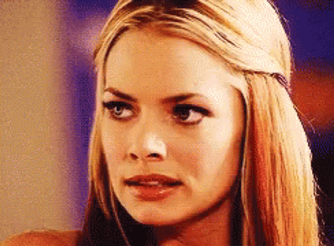 Not Another Teen Movie Jaime Pressly Worried Face GIF