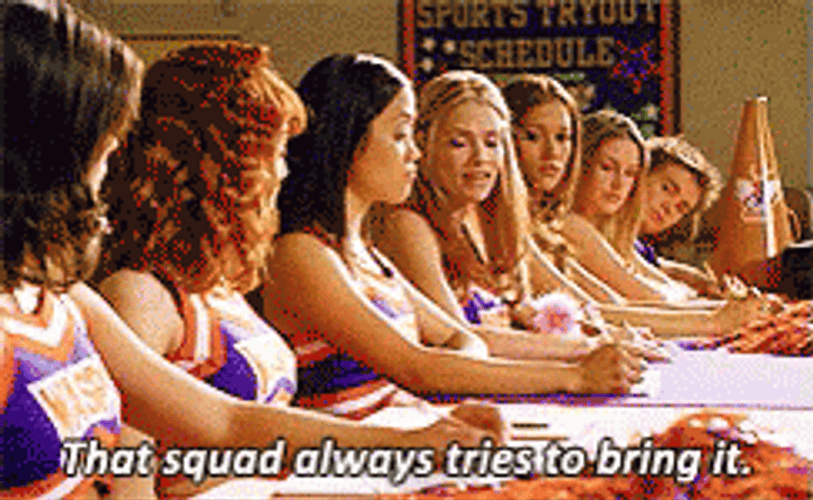 Not Another Teen Movie Squad Tries To Bring It GIF
