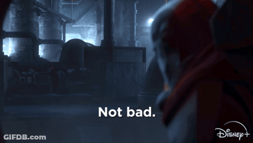 Not Bad Star Wars GIF