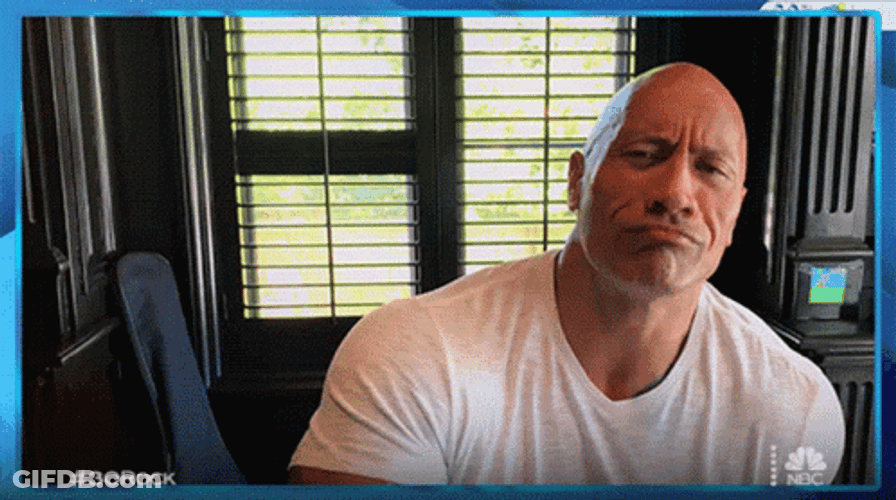 Not Bad The Rock GIF