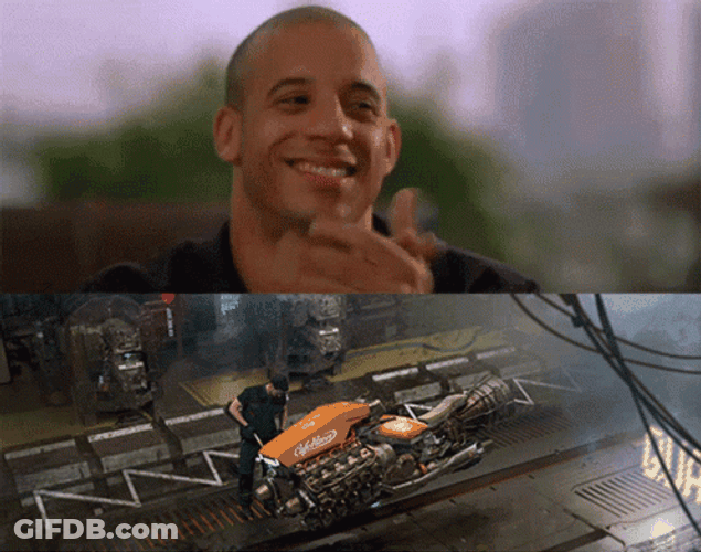 Not Bad Vin Diesel GIF