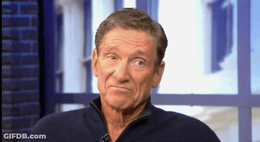 Not Believing Nod Maury GIF