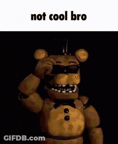 Not Cool GIF