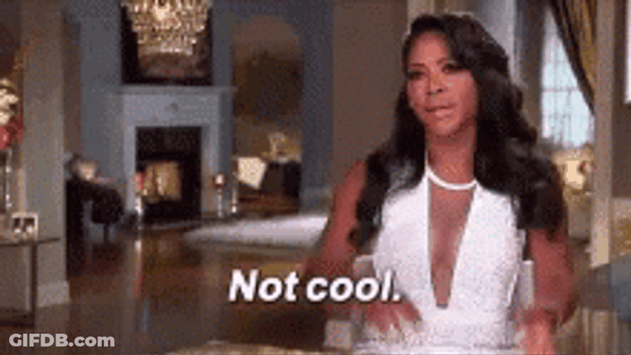 Not Cool Kenya Moore Robh GIF