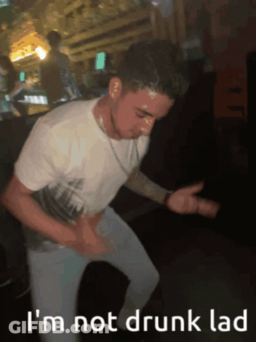 Not Drunk Meme Lad GIF