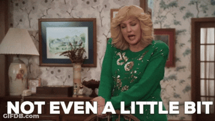 Not Even A Little Bit Beverly Goldberg GIF