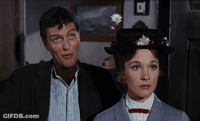 Not Funny Mary Poppins GIF