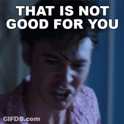 Not Good For You Angry GIF