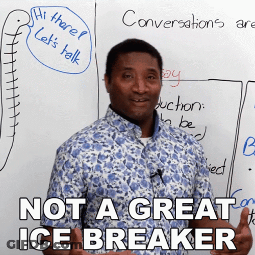 Not Great Icebreaker James GIF
