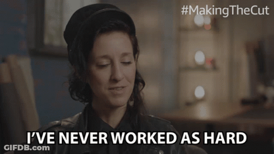 Not Hardworking Esther Perbandt GIF