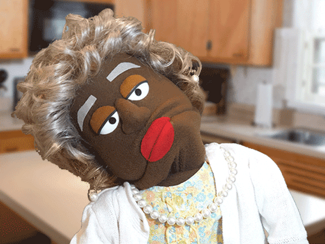 Not Impressed Fluffy Friends Old Lady GIF
